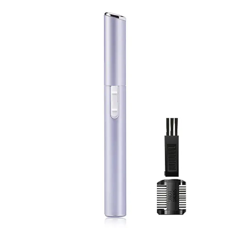 Electric Eyebrow Trimmer for Women Pink Black - Image 3