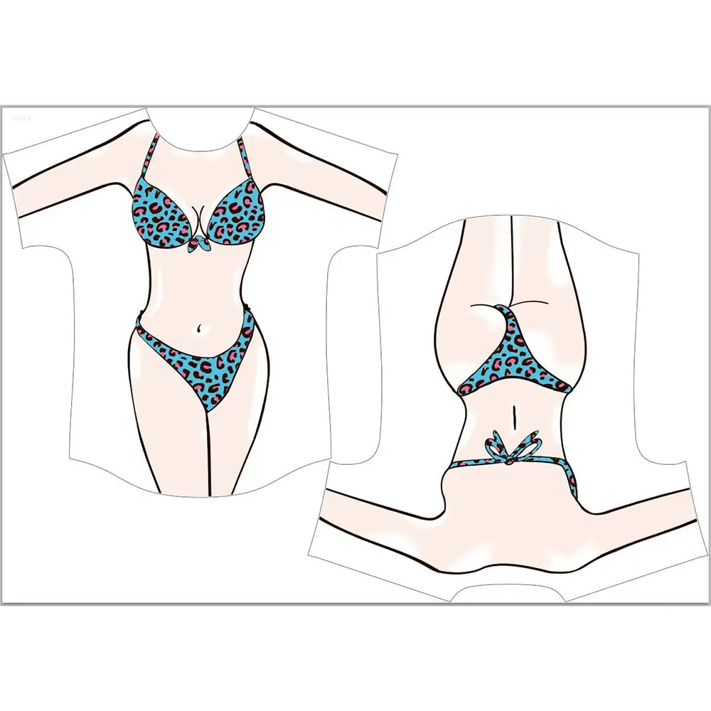 2023 Summer Printed Bikini Dress for Women - Image 17