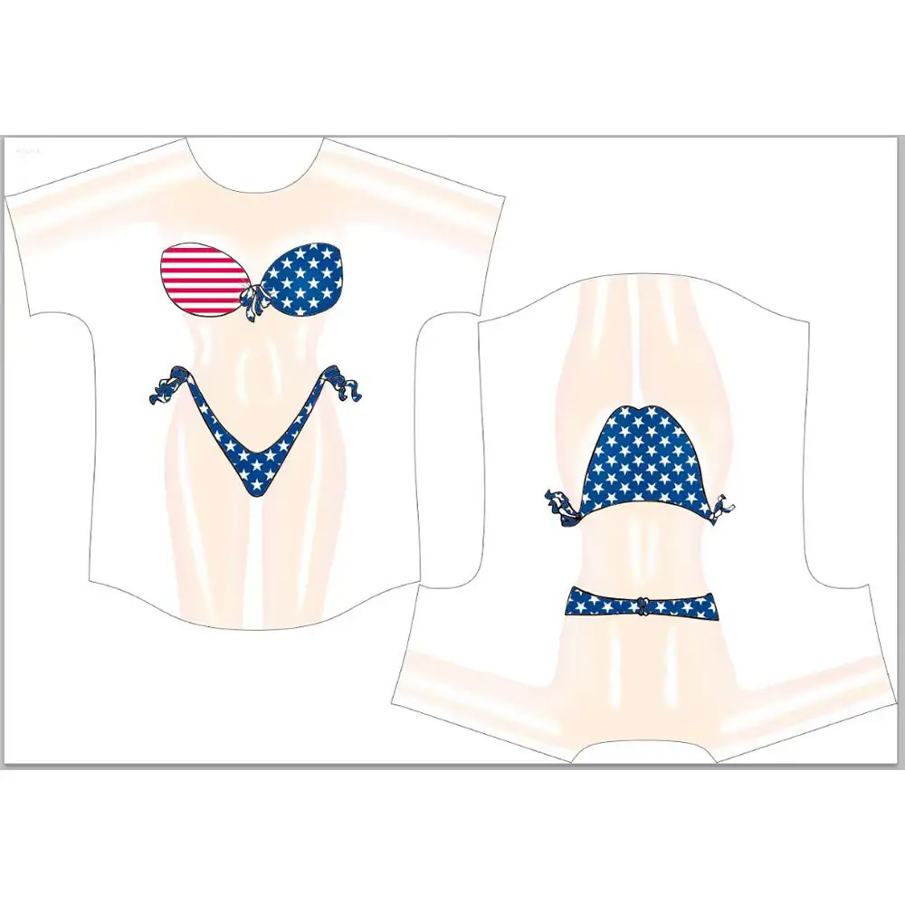 2023 Summer Printed Bikini Dress for Women - Image 21
