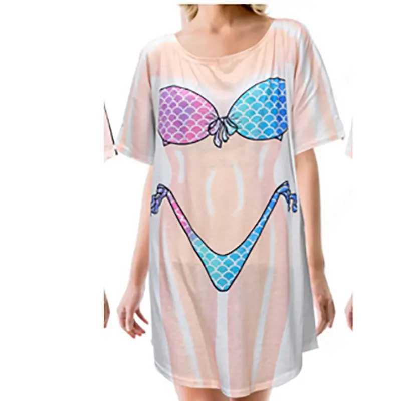 2023 Summer Printed Bikini Dress for Women - Image 22