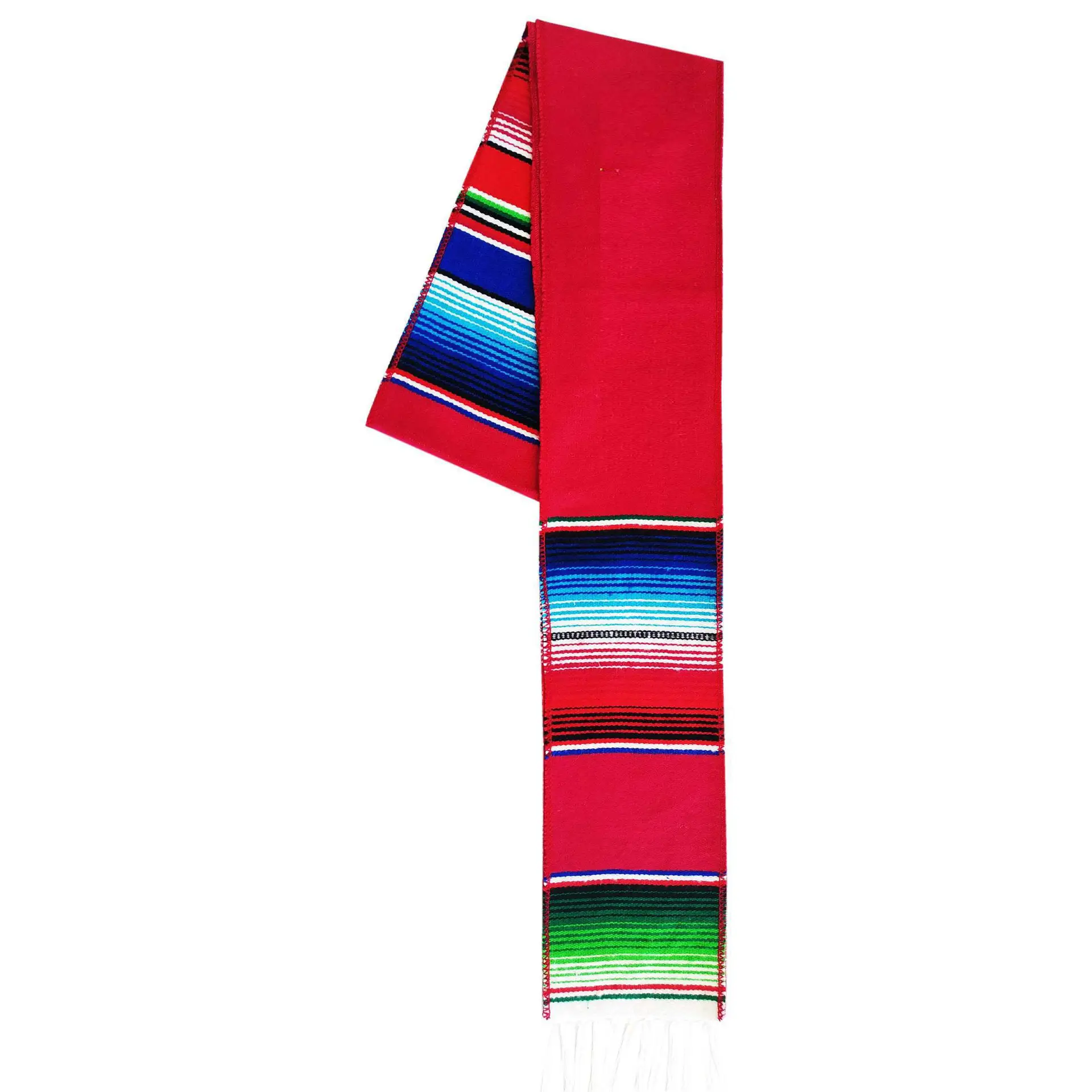 Hand Embroidered Graduation Belt Black Color Strip