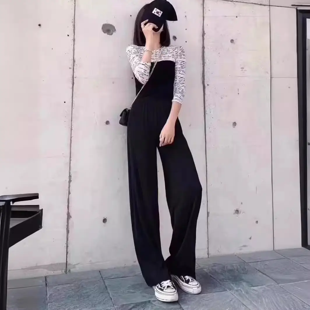 2024 Beltless Wide Leg Pants with Slimming Trousers Set - Image 6
