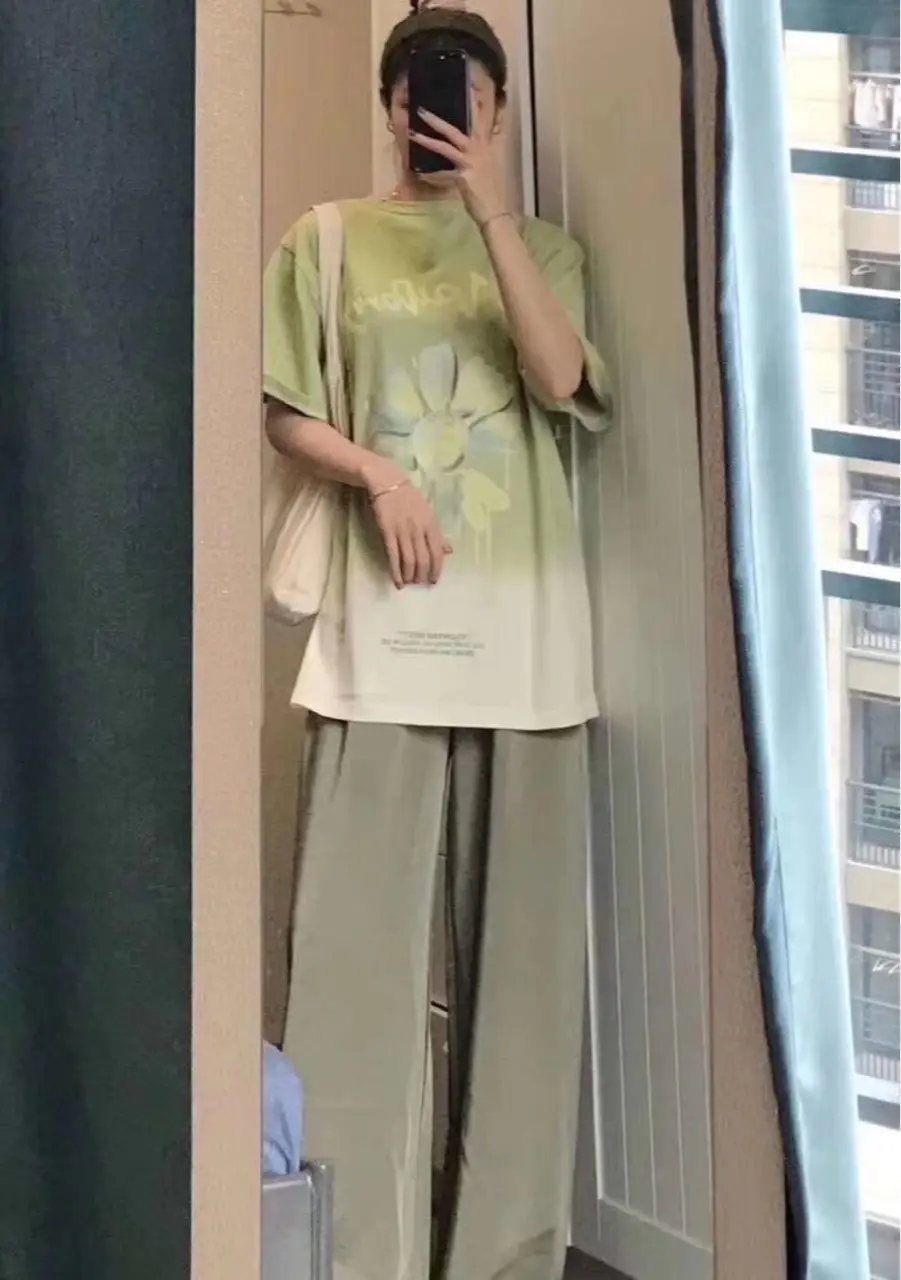 2024 Beltless Wide Leg Pants with Slimming Trousers Set — feature 5