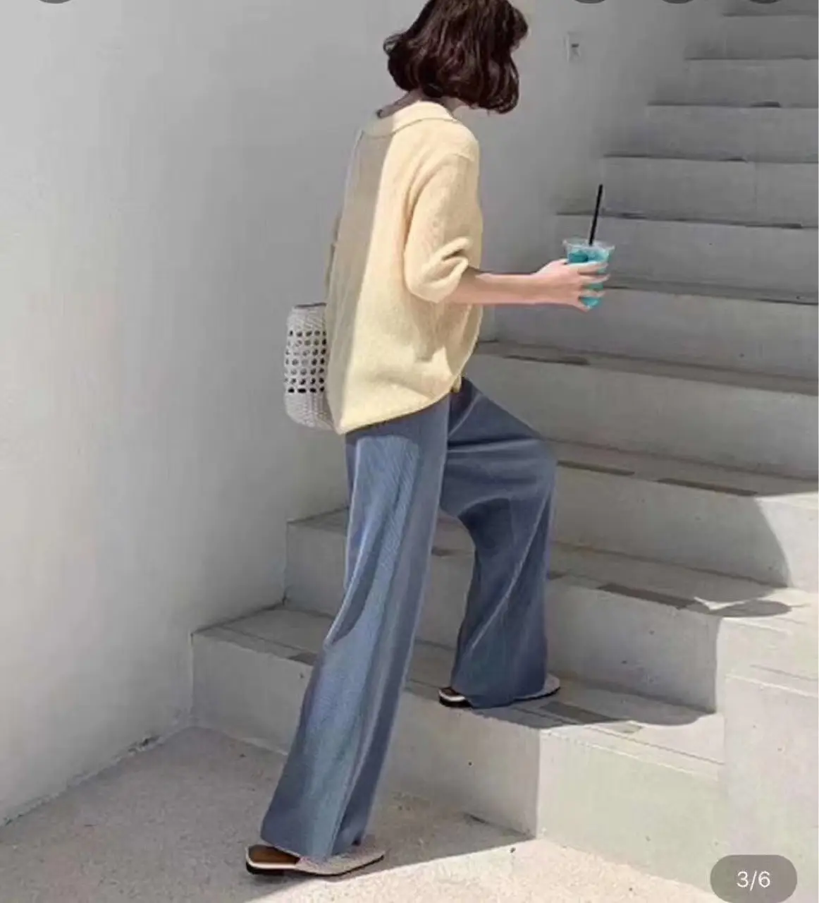 2024 Beltless Wide Leg Pants with Slimming Trousers Set - Image 3