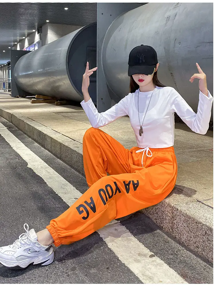 Women Printed Jogger Pants Black Green 2025 Summer — feature 7