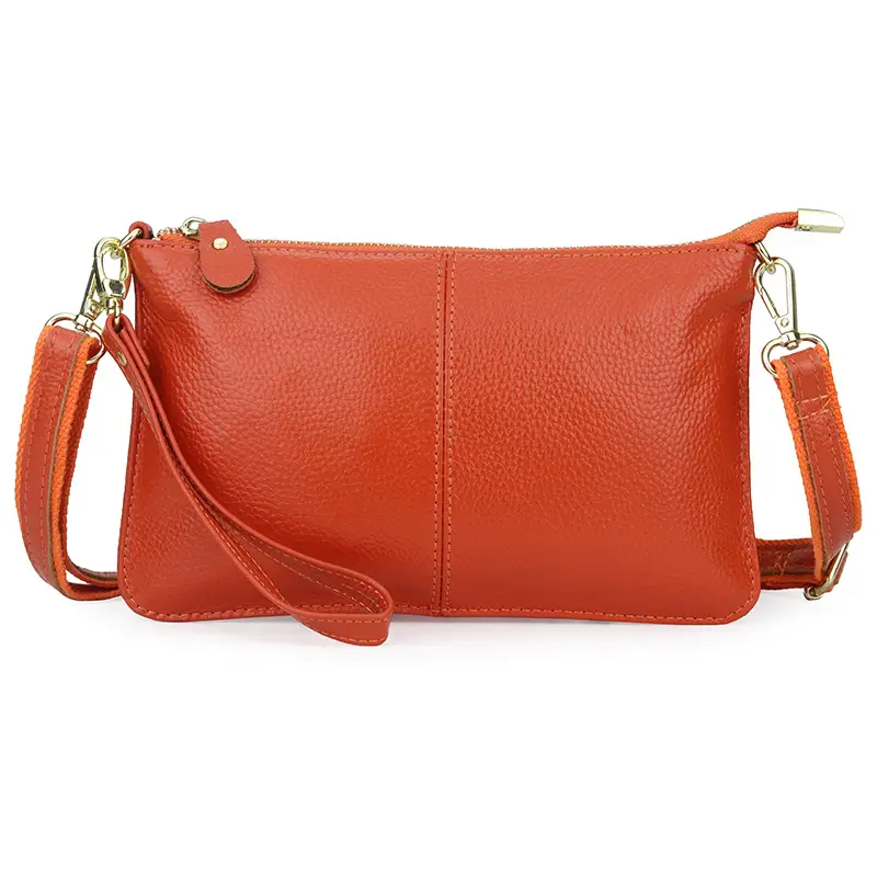Women's Genuine Leather Crossbody Bag Brown