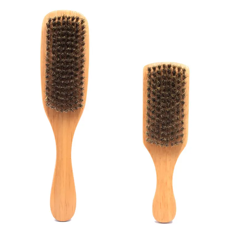 Men's Bristle Nylon Beard Brush for Broken Hair Cleaning - Image 5