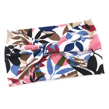 Women's Printed Elastic Headband with Wide Bristle - Image 25