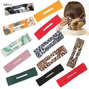 Women's Printed Elastic Headband with Wide Bristle — feature 22