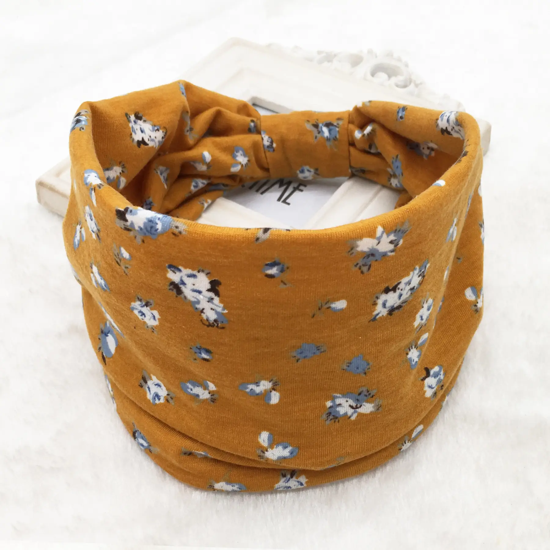Women's Printed Elastic Headband with Wide Bristle - Image 15