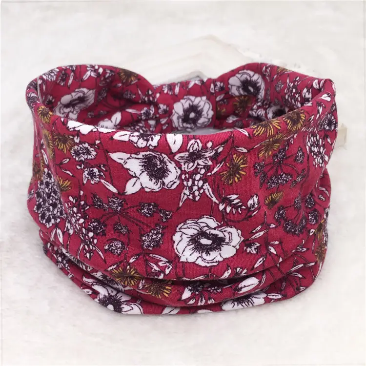 Women's Printed Elastic Headband with Wide Bristle - Image 22