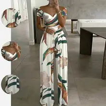 Green Floral Puff Sleeve Tie Dress for Women — feature 59
