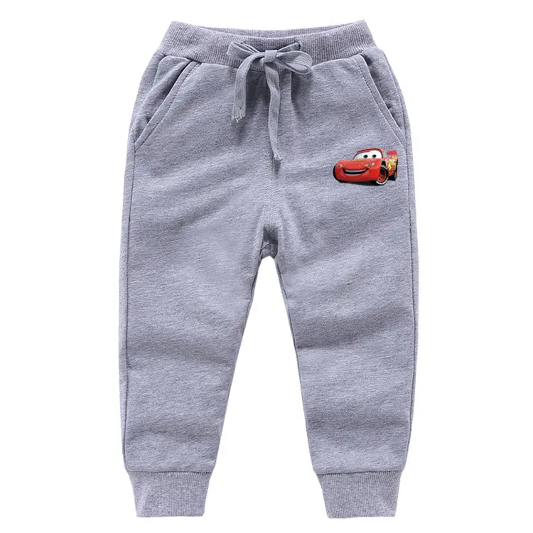 2023 Kids Yellow Car Print Trousers Medium Small - Image 13