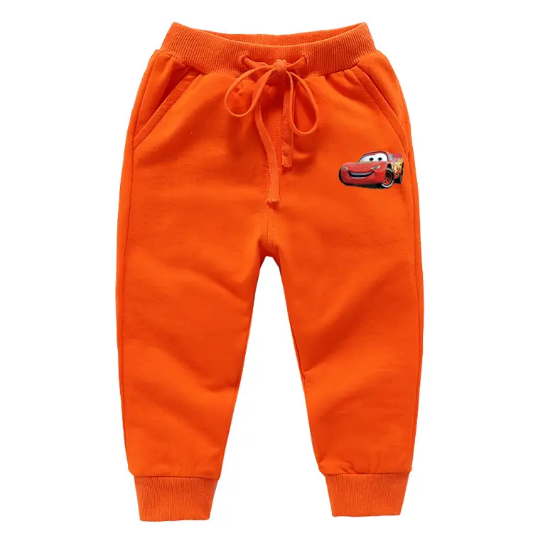 2023 Kids Yellow Car Print Trousers Medium Small - Image 14