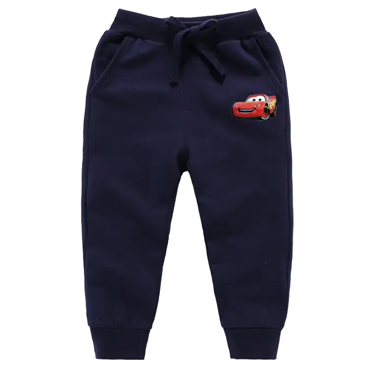 2023 Kids Yellow Car Print Trousers Medium Small - Image 7