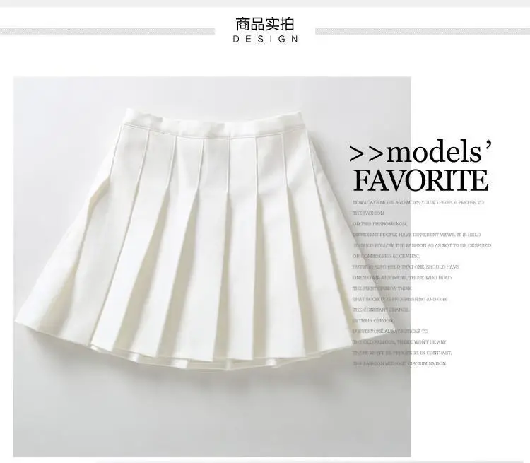 Girls Navy Blue Pleated Skirt Summer Wear — feature 10