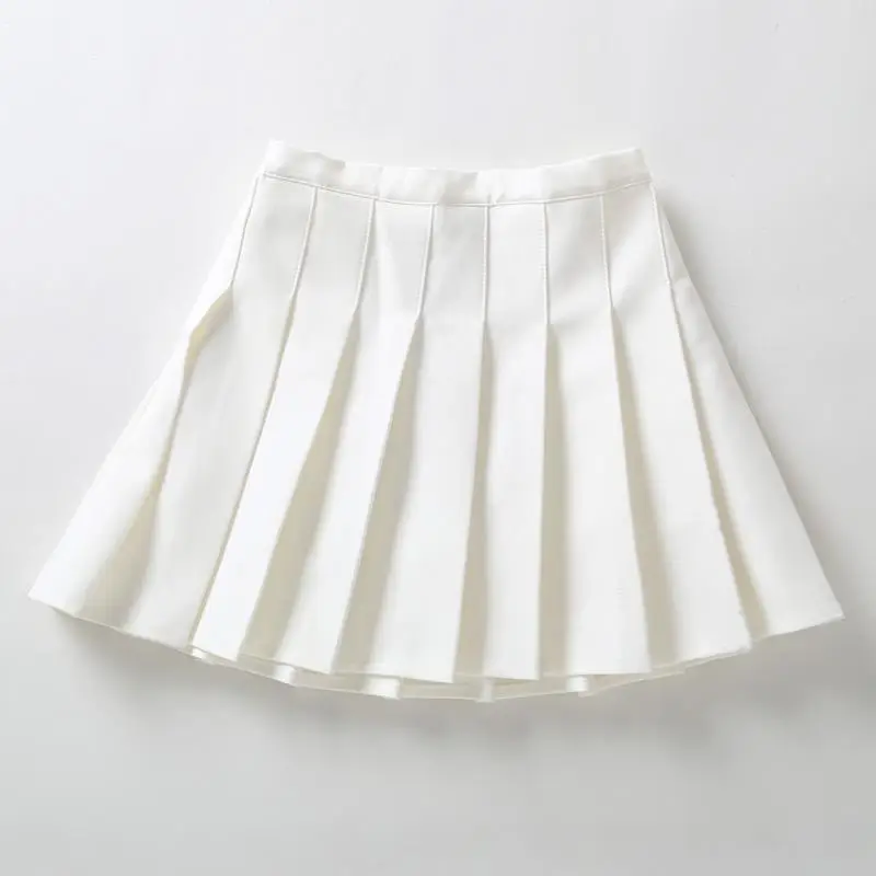 Girls Navy Blue Pleated Skirt Summer Wear - Image 2