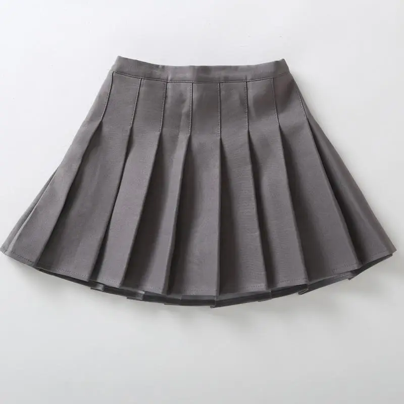 Girls Navy Blue Pleated Skirt Summer Wear - Image 4