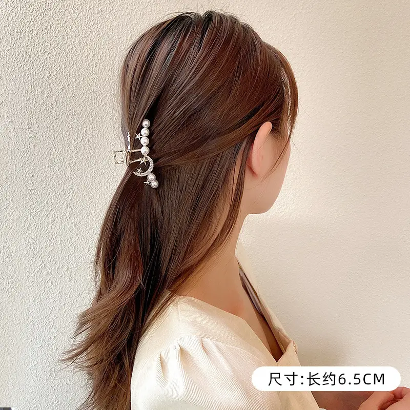 2024 New Metal Hairpin Mermaid Tail Clip Back of the Head Korean Internet Celebrity Temperament Small Shark Clip Hairpin - Image 19