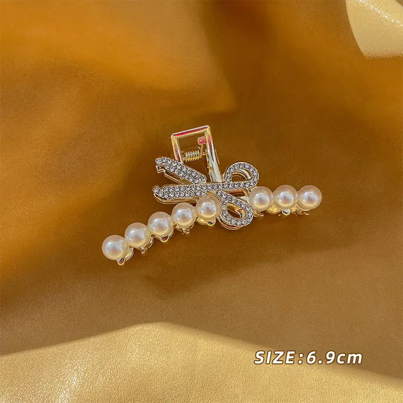 2024 New Metal Hairpin Mermaid Tail Clip Back of the Head Korean Internet Celebrity Temperament Small Shark Clip Hairpin - Image 26