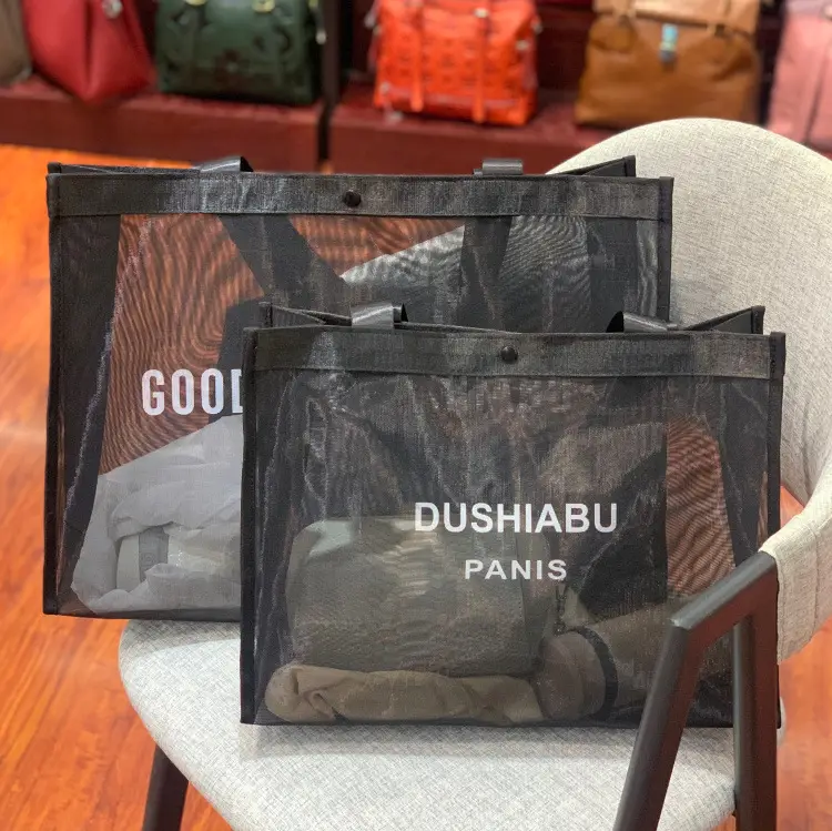 New Korean Style Mesh Wash Bag Large Capacity - Image 5