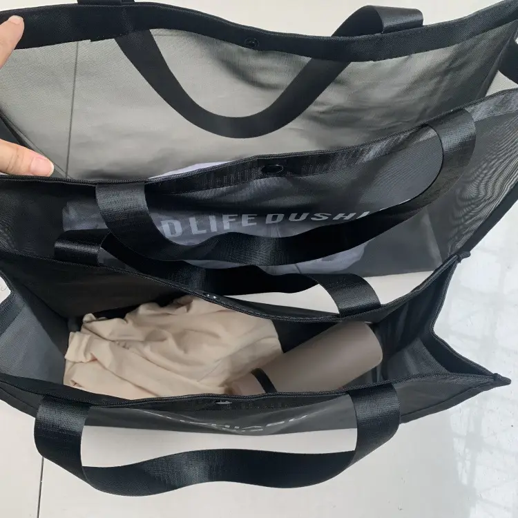 New Korean Style Mesh Wash Bag Large Capacity - Image 6