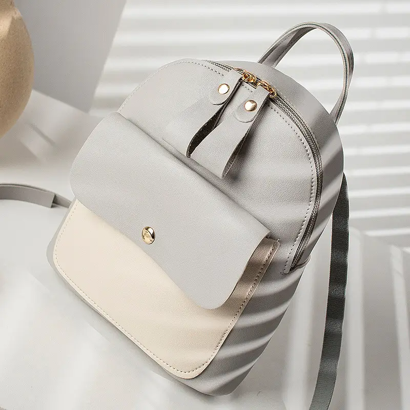 Pink Crossbody Korean Style Backpack for Women