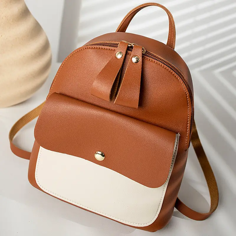 Pink Crossbody Korean Style Backpack for Women