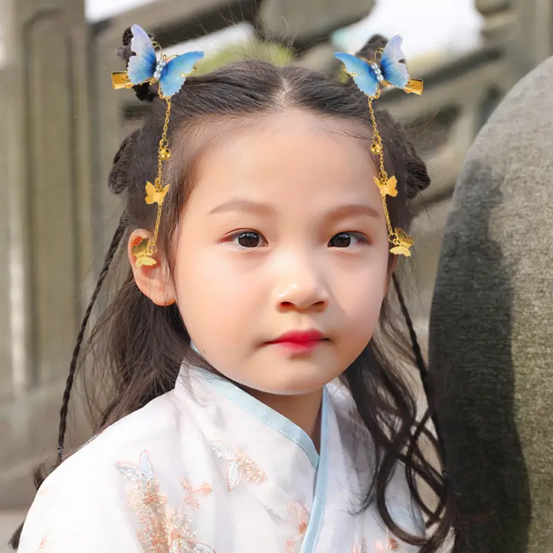 New Super Fairy Children's Antique Hairpin Princess Hanfu Accessories - Image 31