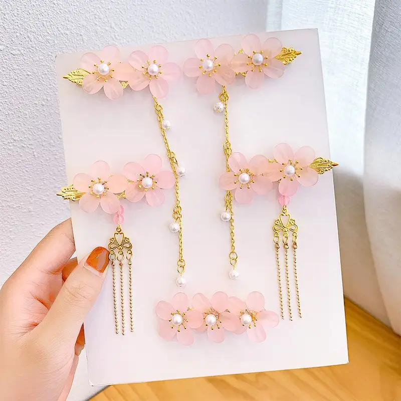 New Super Fairy Children's Antique Hairpin Princess Hanfu Accessories - Image 2