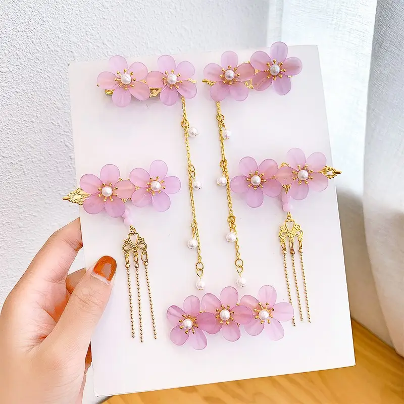 New Super Fairy Children's Antique Hairpin Princess Hanfu Accessories - Image 3