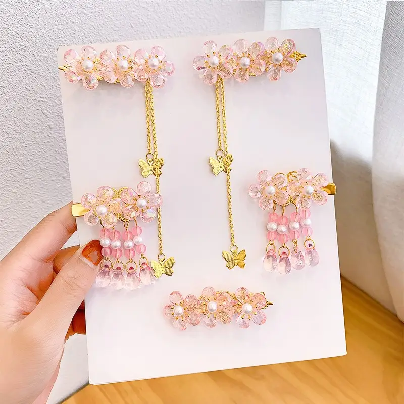 New Super Fairy Children's Antique Hairpin Princess Hanfu Accessories - Image 4