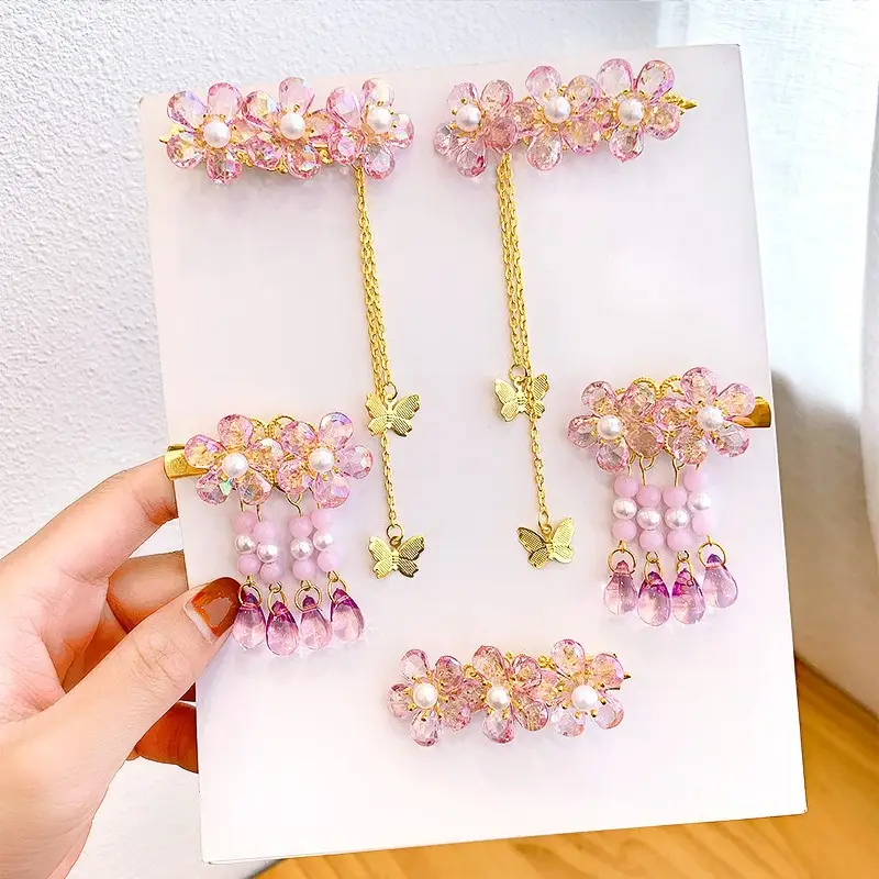 New Super Fairy Children's Antique Hairpin Princess Hanfu Accessories - Image 5