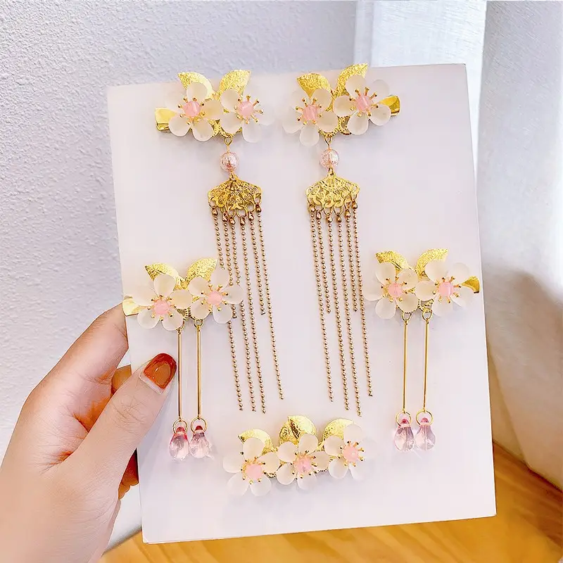 New Super Fairy Children's Antique Hairpin Princess Hanfu Accessories - Image 7