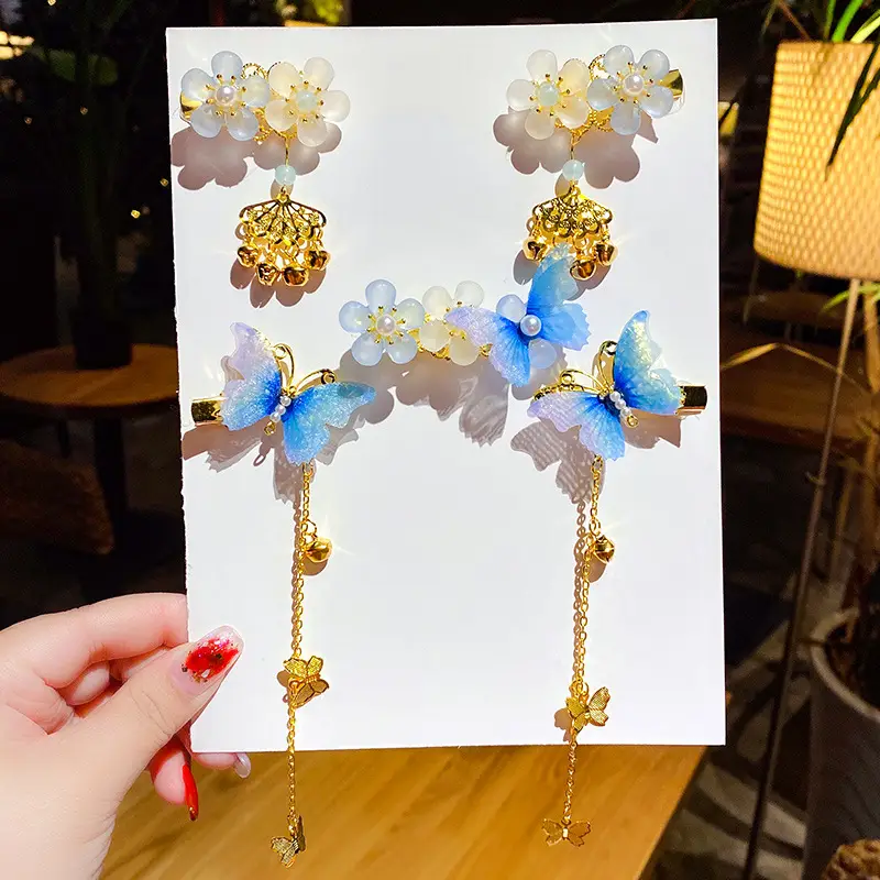 New Super Fairy Children's Antique Hairpin Princess Hanfu Accessories - Image 9