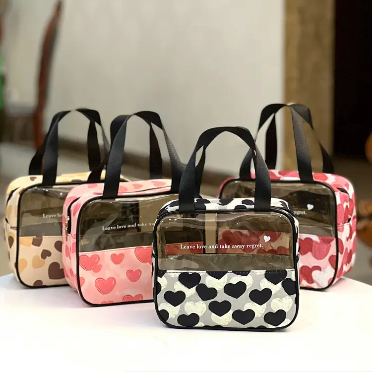 Waterproof Korean Style Satchel Cosmetic Bag for Women
