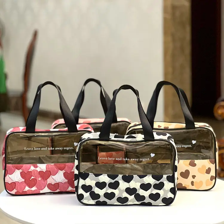 Waterproof Korean Style Satchel Cosmetic Bag for Women