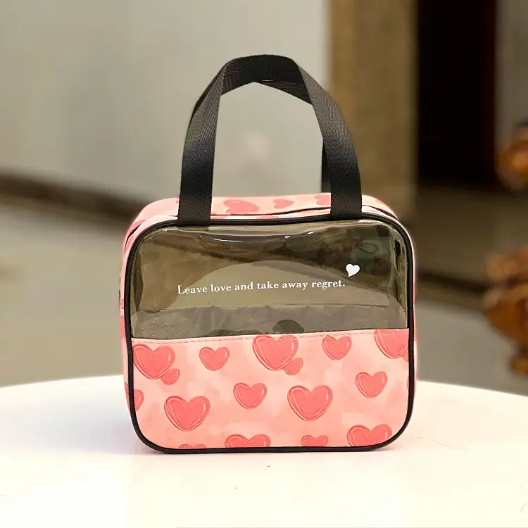 Waterproof Korean Style Satchel Cosmetic Bag for Women
