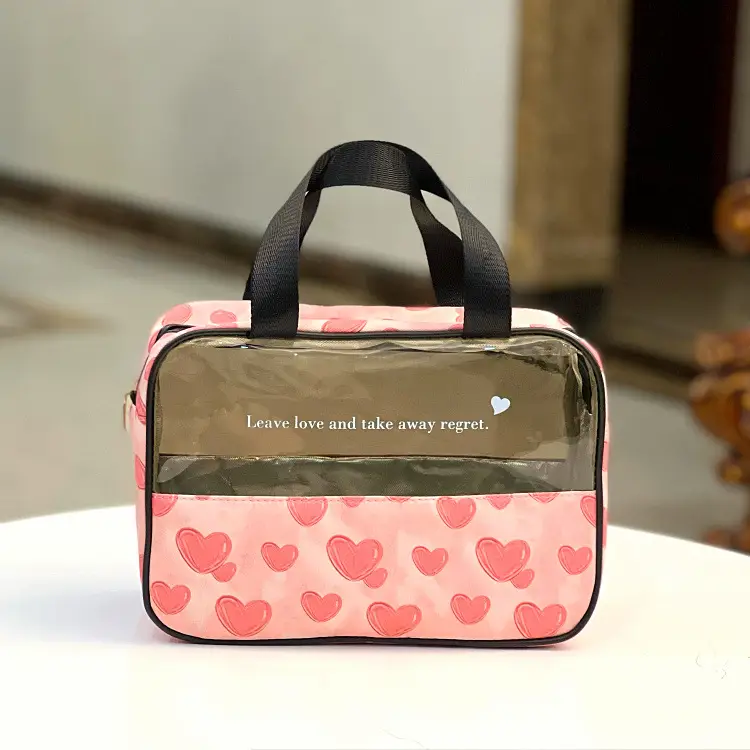 Waterproof Korean Style Satchel Cosmetic Bag for Women