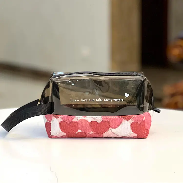 Waterproof Korean Style Satchel Cosmetic Bag for Women