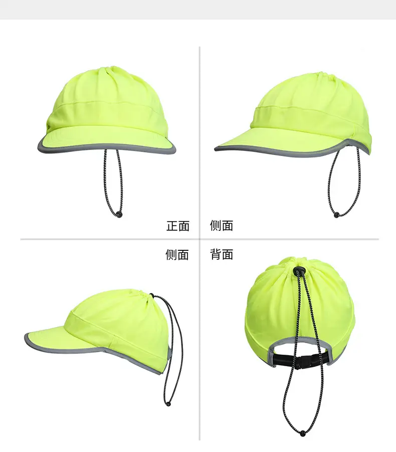 Men Navy Blue Riding Hat with Adjustable Strap — feature 16