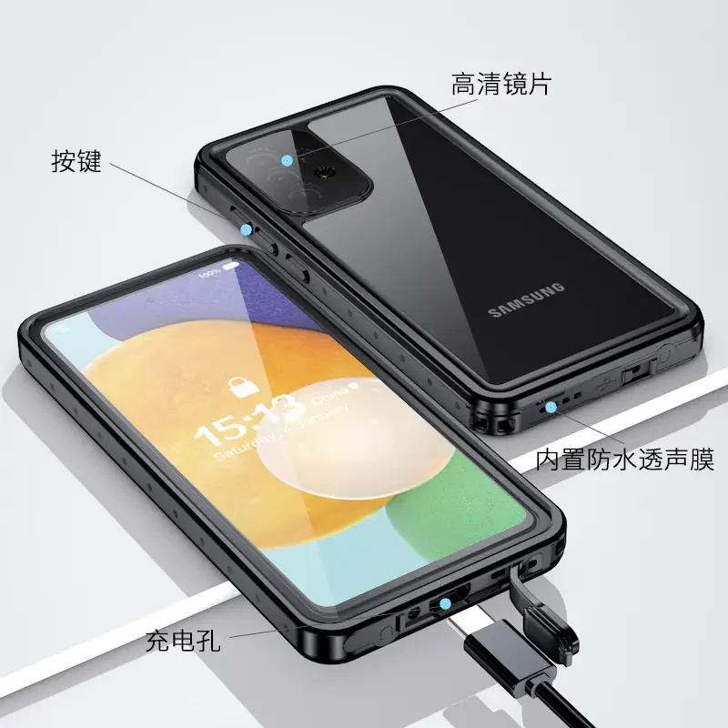 Waterproof Samsung A52/A53 Shell for Outdoor Play - Image 4