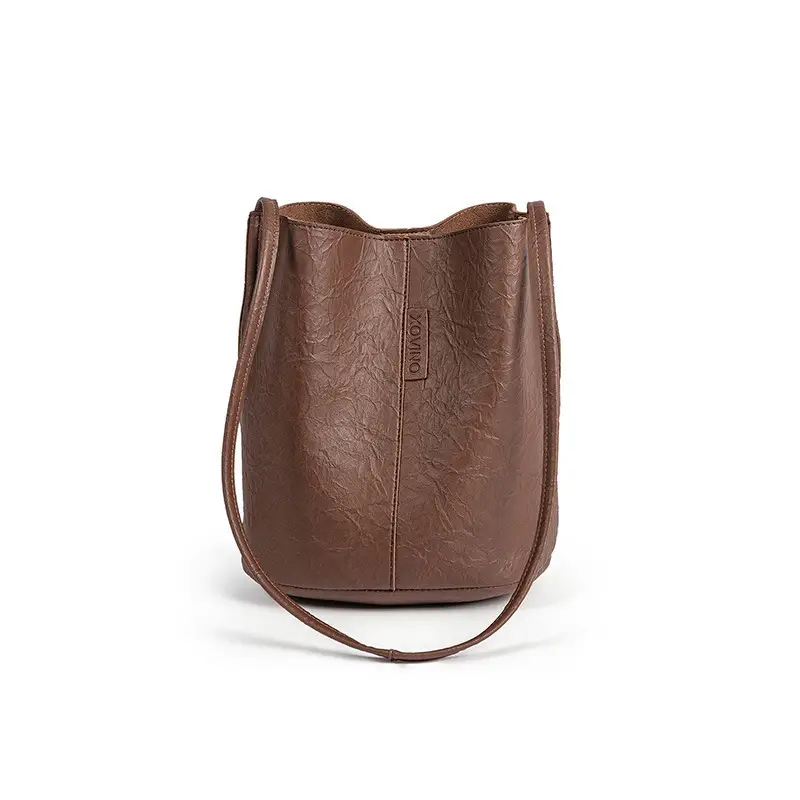 Women's Suede Oil Leather Crossbody Bag Large Capacity - Image 9