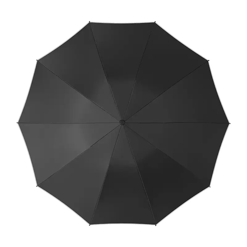Foldable UV Protection Umbrella for Women Black - Image 21