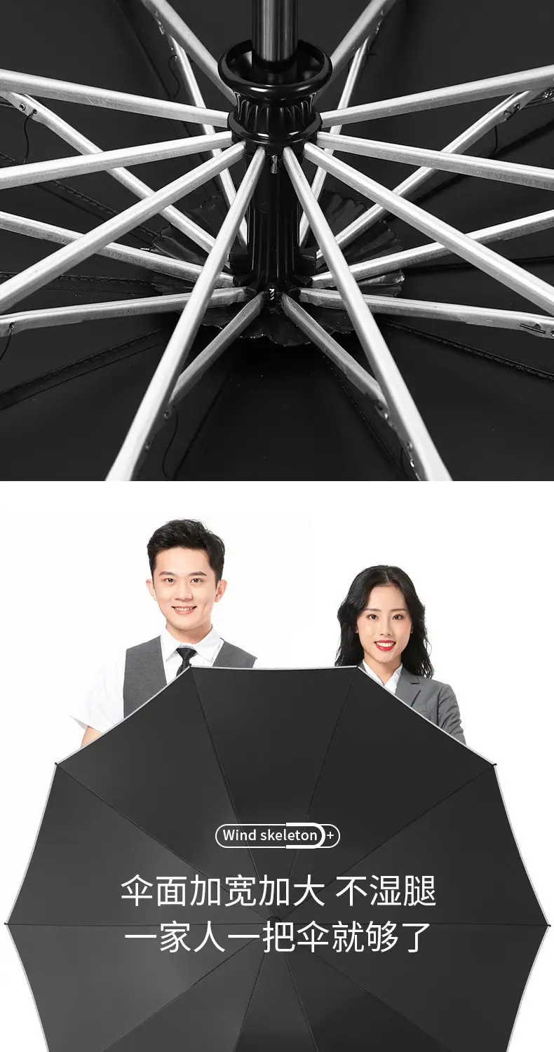 Foldable UV Protection Umbrella for Women Black β feature 7