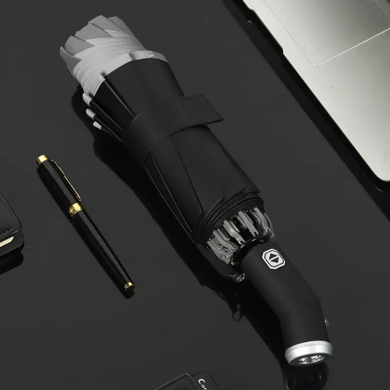 Foldable UV Protection Umbrella for Women Black