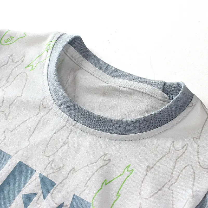 2023 Kids Summer Printed T-Shirts Set - Image 7