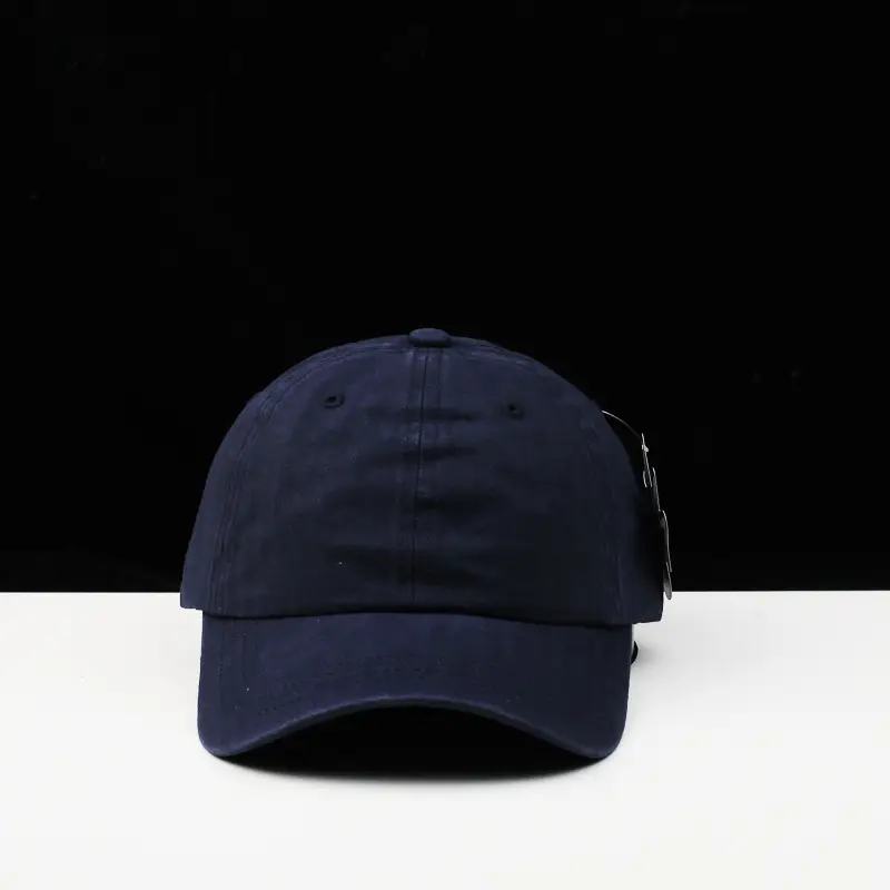 Men's Navy Blue Adidas Logo Baseball Cap — feature 9