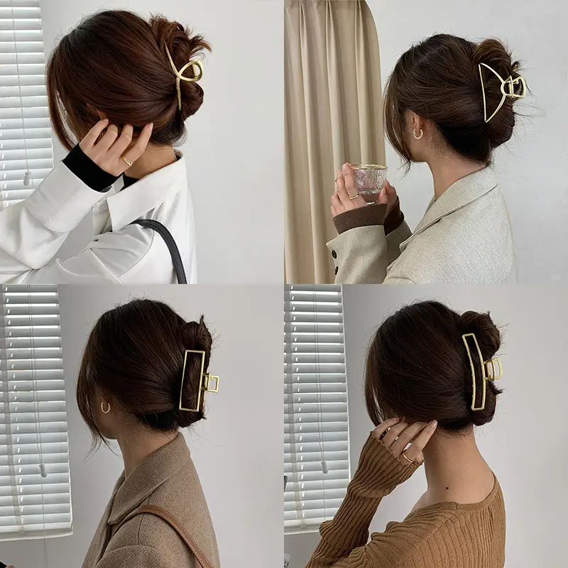 Large Pearl Hairpin Clip for Women