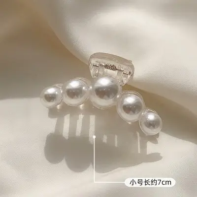 Large Pearl Hairpin Clip for Women